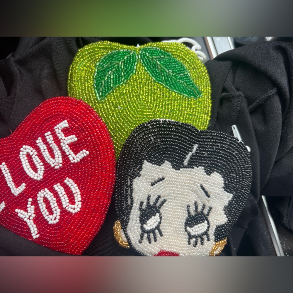 Colorful Beaded coin purses